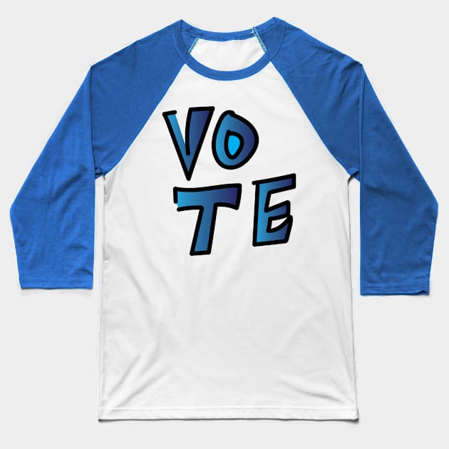 VOTE Baseball T-Shirt by Sassifrassically's  'Swasome Shop